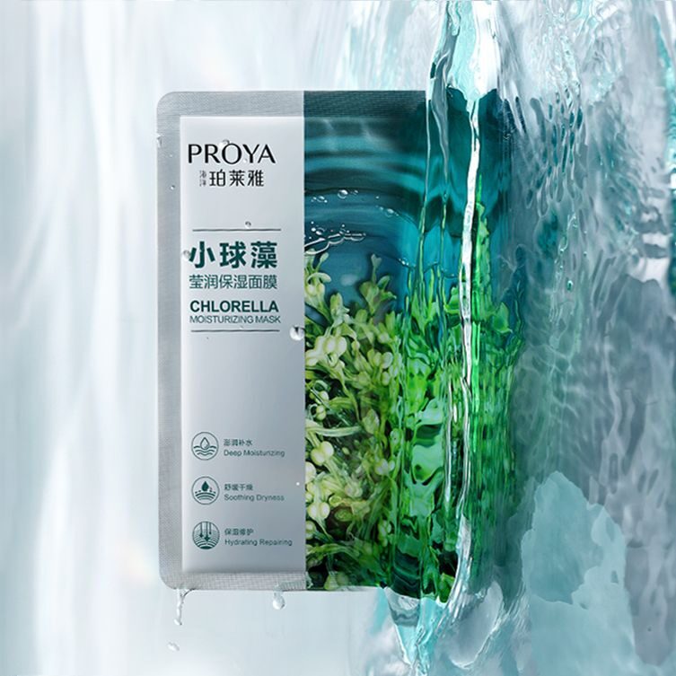 9091美高梅小球藻莹润保湿面膜