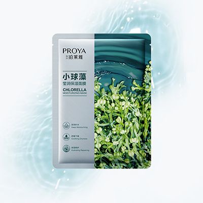 9091美高梅小球藻莹润保湿面膜