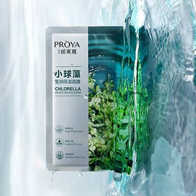 9091美高梅小球藻莹润保湿面膜